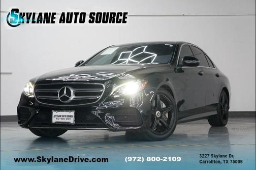 2018 Mercedes-Benz E-Class E 300 Sedan 4D
