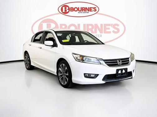 White Orchid Pearl 2013 Honda Accord Sport