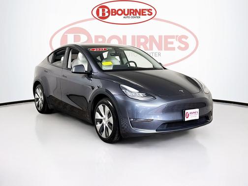 Gray 2021 Tesla Model Y Long Range Dual Motor All-Wheel Drive