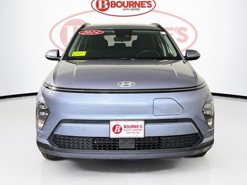 Meta Blue Pearl 2024 Hyundai KONA EV SEL