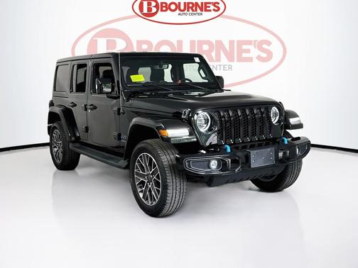 Black Clearcoat 2023 Jeep Wrangler 4xe Sahara High Altitude