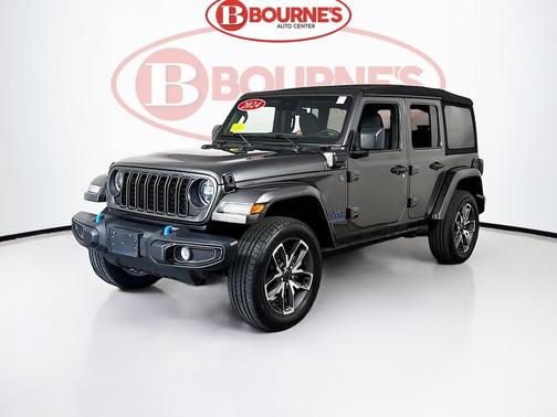 Granite Crystal Metallic Clearcoat 2024 Jeep Wrangler 4xe Sport S