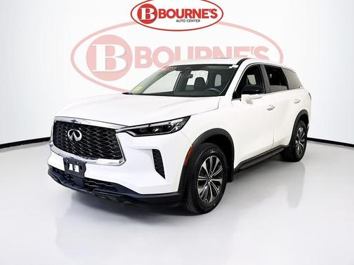 Glacier White 2023 INFINITI QX60 Pure