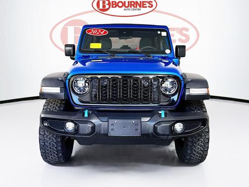 Hydro Blue Pearlcoat 2024 Jeep Wrangler 4xe Willys