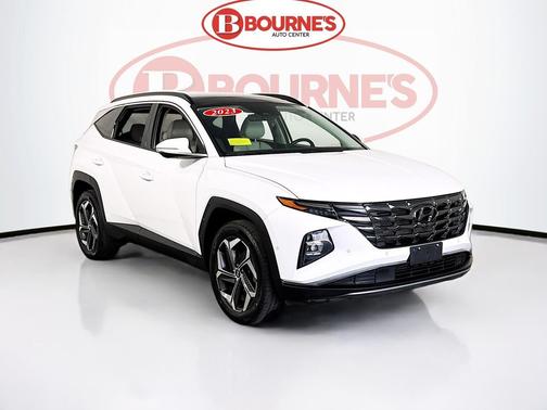 Serenity White Pearl 2023 Hyundai TUCSON Limited