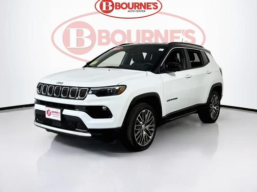 Bright White Clearcoat 2023 Jeep Compass Limited
