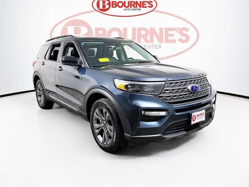 Stone Blue Metallic 2023 Ford Explorer XLT