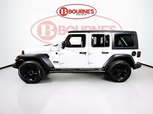 Bright White Clearcoat 2021 Jeep Wrangler Unlimited Sport Altitude
