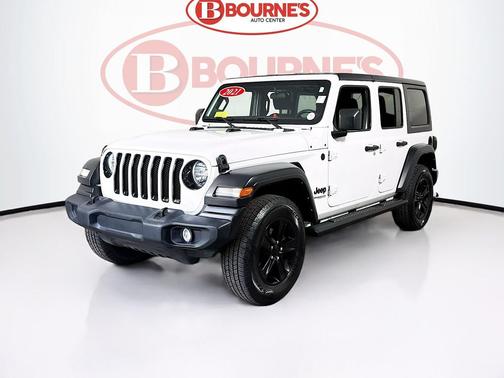 Bright White Clearcoat 2021 Jeep Wrangler Unlimited Sport Altitude