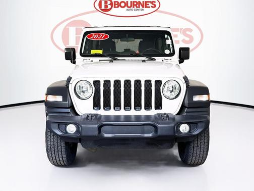 Bright White Clearcoat 2021 Jeep Wrangler Unlimited Sport Altitude