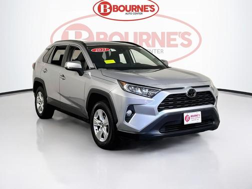 Silver Sky Metallic 2021 Toyota RAV4 XLE