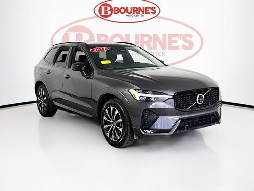 Platinum Grey Metallic 2023 Volvo XC60 B5 Plus Dark Theme