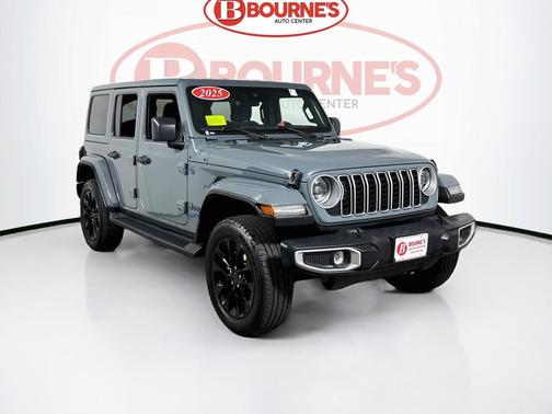 Anvil Gray 2025 Jeep Wrangler 4xe Sahara