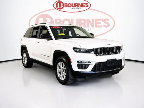 Bright White Clearcoat 2023 Jeep Grand Cherokee Limited