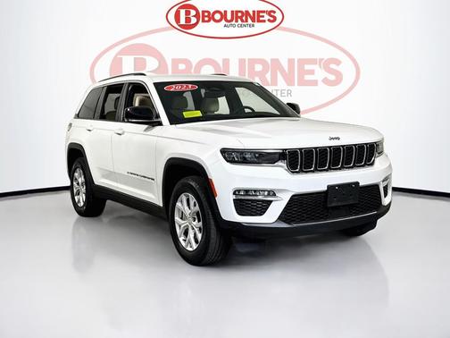 Bright White Clearcoat 2023 Jeep Grand Cherokee Limited