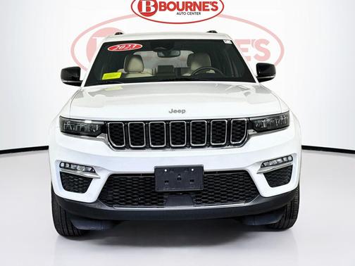 Bright White Clearcoat 2023 Jeep Grand Cherokee Limited