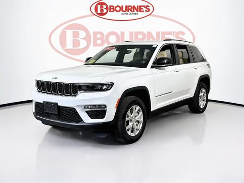 Bright White Clearcoat 2023 Jeep Grand Cherokee Limited