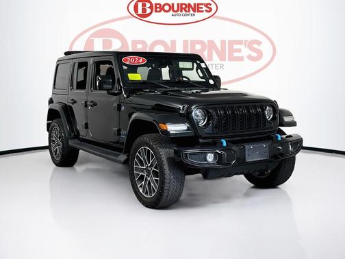 Black Clearcoat 2024 Jeep Wrangler 4xe High Altitude
