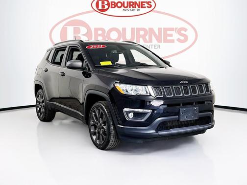 Diamond Black Crystal Pearlcoat 2021 Jeep Compass 80th Special Edition