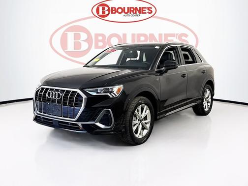 Mythos Black Metallic 2023 Audi Q3 45 S line Premium Plus