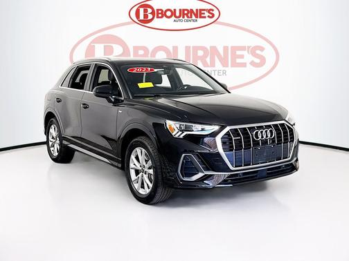 Mythos Black Metallic 2023 Audi Q3 45 S line Premium Plus