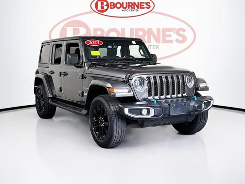 Granite Crystal Metallic Clearcoat 2023 Jeep Wrangler 4xe Sahara