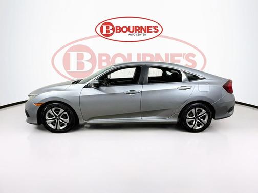 Lunar Silver Metallic 2017 Honda Civic LX