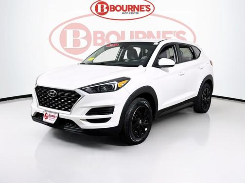 White Cream 2021 Hyundai TUCSON SE