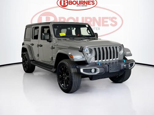 Sting-Gray Clearcoat 2023 Jeep Wrangler 4xe Sahara