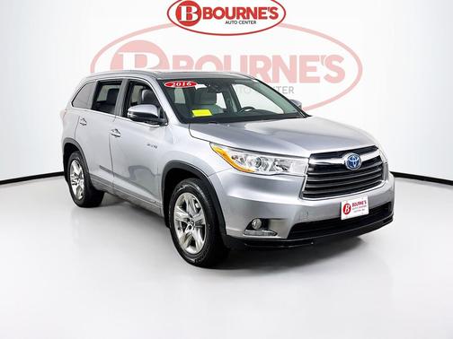 Silver Sky Metallic 2016 Toyota Highlander Hybrid Limited