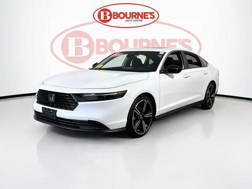 Platinum White Pearl 2024 Honda Accord Hybrid Sport