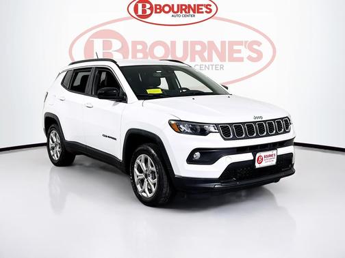 Bright White 2025 Jeep Compass Latitude