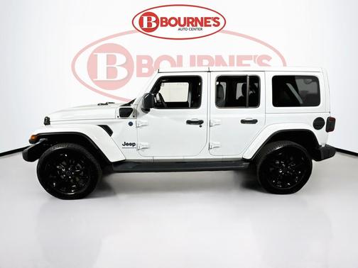 Bright White 2025 Jeep Wrangler 4xe Sahara