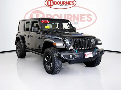 Black Clearcoat 2023 Jeep Wrangler 4xe Rubicon