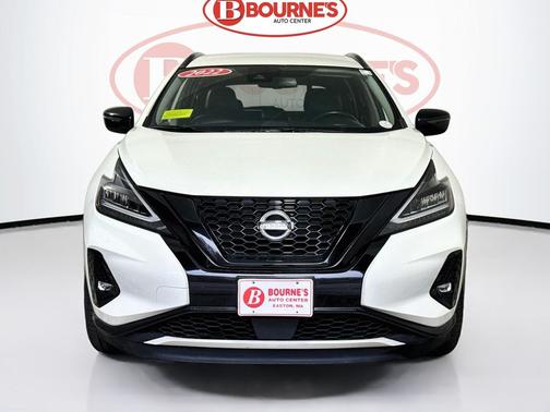 Pearl White Tricoat 2022 Nissan Murano SV Intelligent AWD