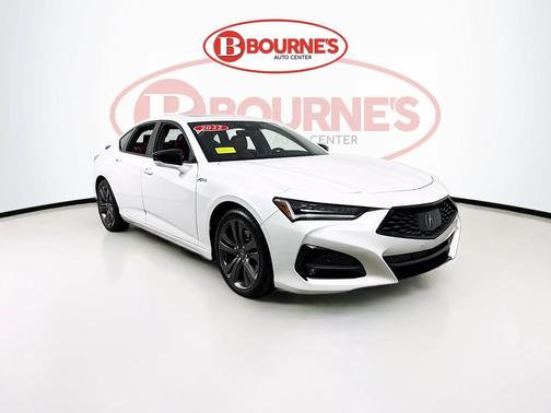 Platinum White Pearl 2022 Acura TLX A-Spec