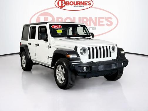 Bright White Clearcoat 2022 Jeep Wrangler Unlimited Sport