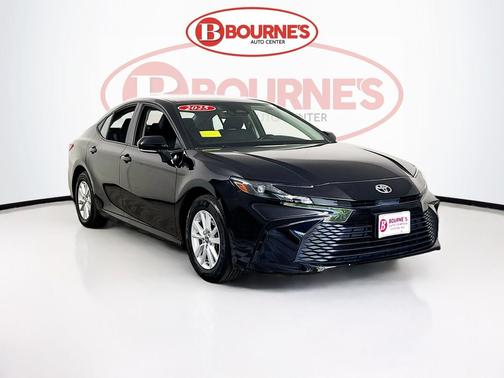 Midnight Black Metallic 2025 Toyota Camry LE