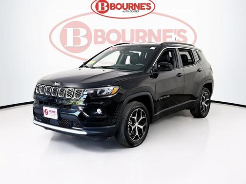 Diamond Black Crystal Pearlcoat 2024 Jeep Compass Limited