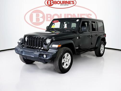 Black Clearcoat 2021 Jeep Wrangler Unlimited Sport