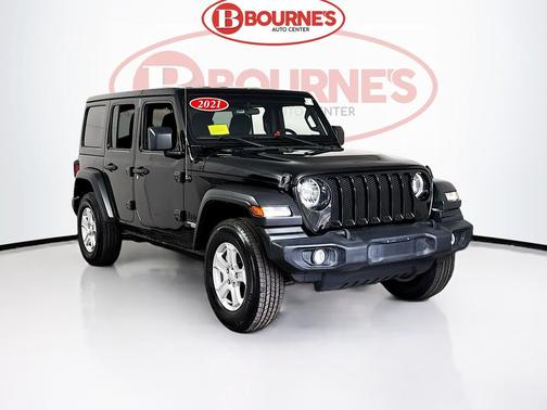 Black Clearcoat 2021 Jeep Wrangler Unlimited Sport