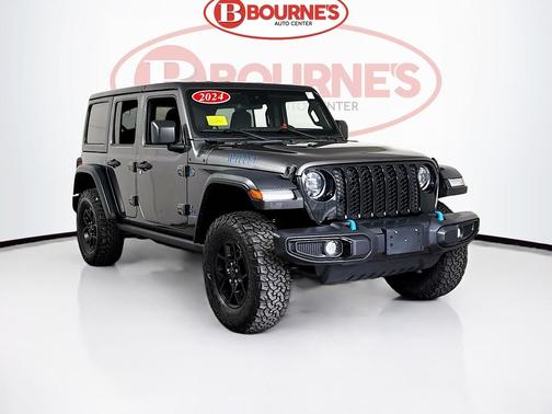 Granite Crystal Metallic Clearcoat 2024 Jeep Wrangler 4xe Willys