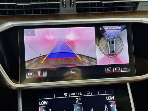 Mythos Black Metallic 2021 Audi A6 quattro w/Navigation,Leather,Pano Sunroof
