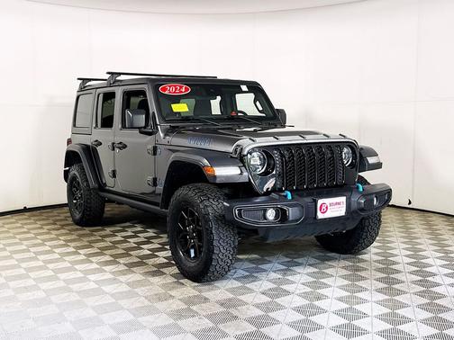 Granite Crystal Metallic Clearcoat 2024 Jeep Wrangler 4xe Willys