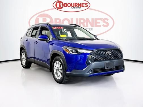 Blue Crush Metallic 2024 Toyota Corolla Cross LE