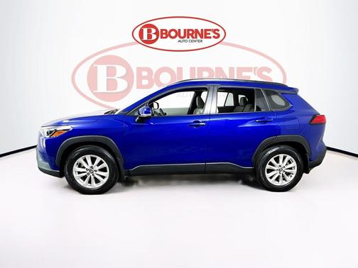 Blue Crush Metallic 2024 Toyota Corolla Cross LE