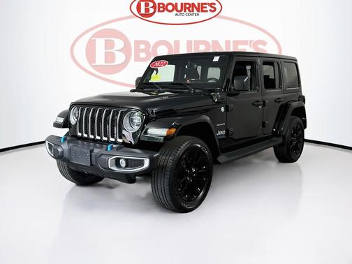 Black Clearcoat 2022 Jeep Wrangler Unlimited 4xe Sahara