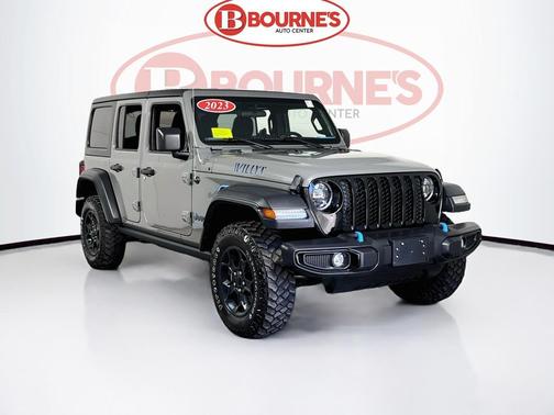 Sting-Gray Clearcoat 2023 Jeep Wrangler 4xe Willys