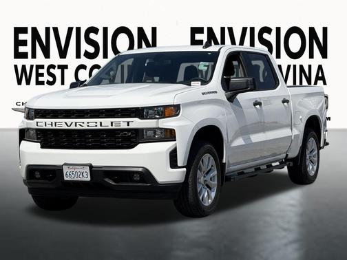 Summit White 2022 Chevrolet Silverado 1500 Limited Custom