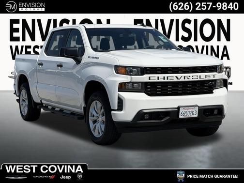 Summit White 2022 Chevrolet Silverado 1500 Limited Custom
